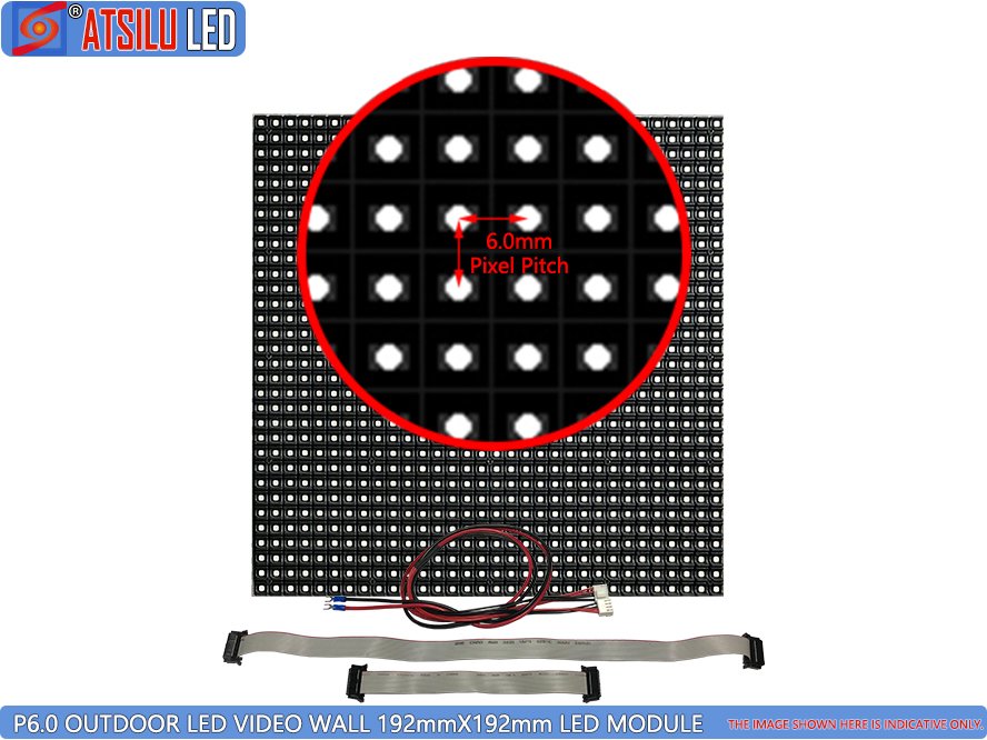 P6mm Outdoor LED Video Wall LED Module